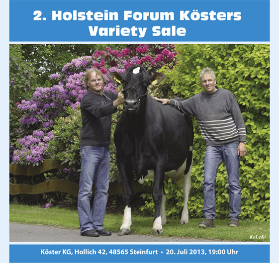 Holstein Forum Kösters Variety Sale 2013, 2015, 2017, 2019